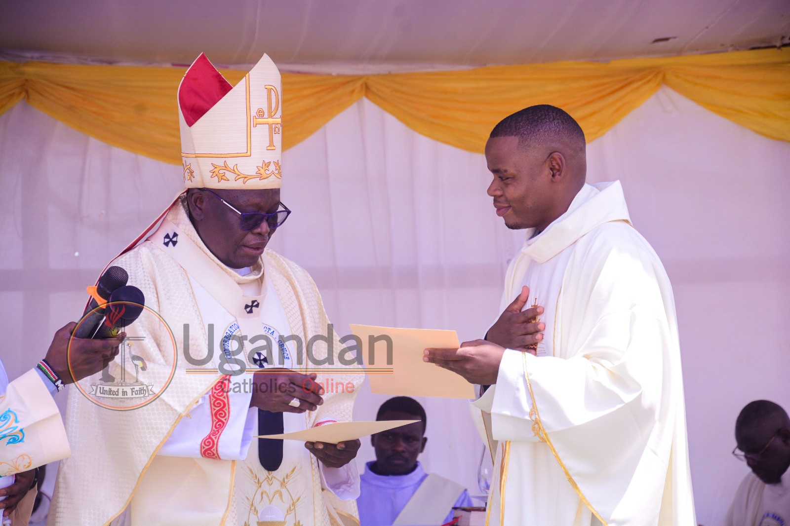 Rev. Fr. Joachim Nganda CSC Ordained a Priest in Gulu