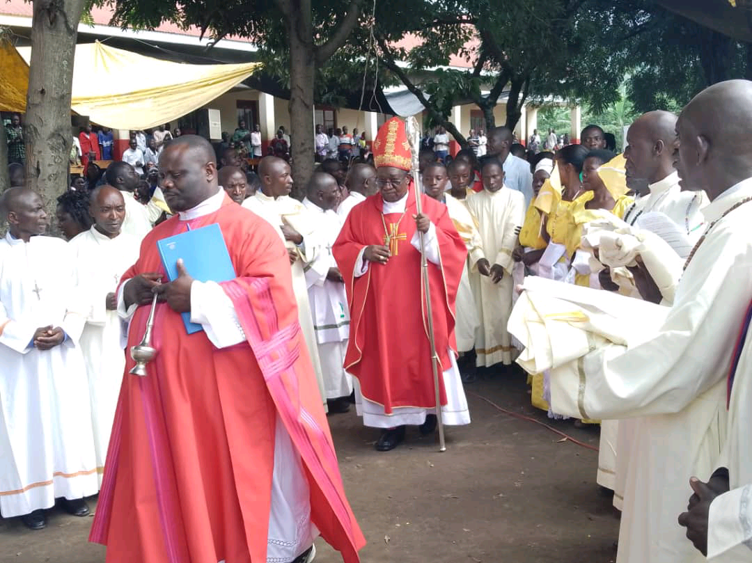 Bishop Kibira Opens Eucharistic Centre, Promotes Eucharistic Ministries in Kasese Diocese 